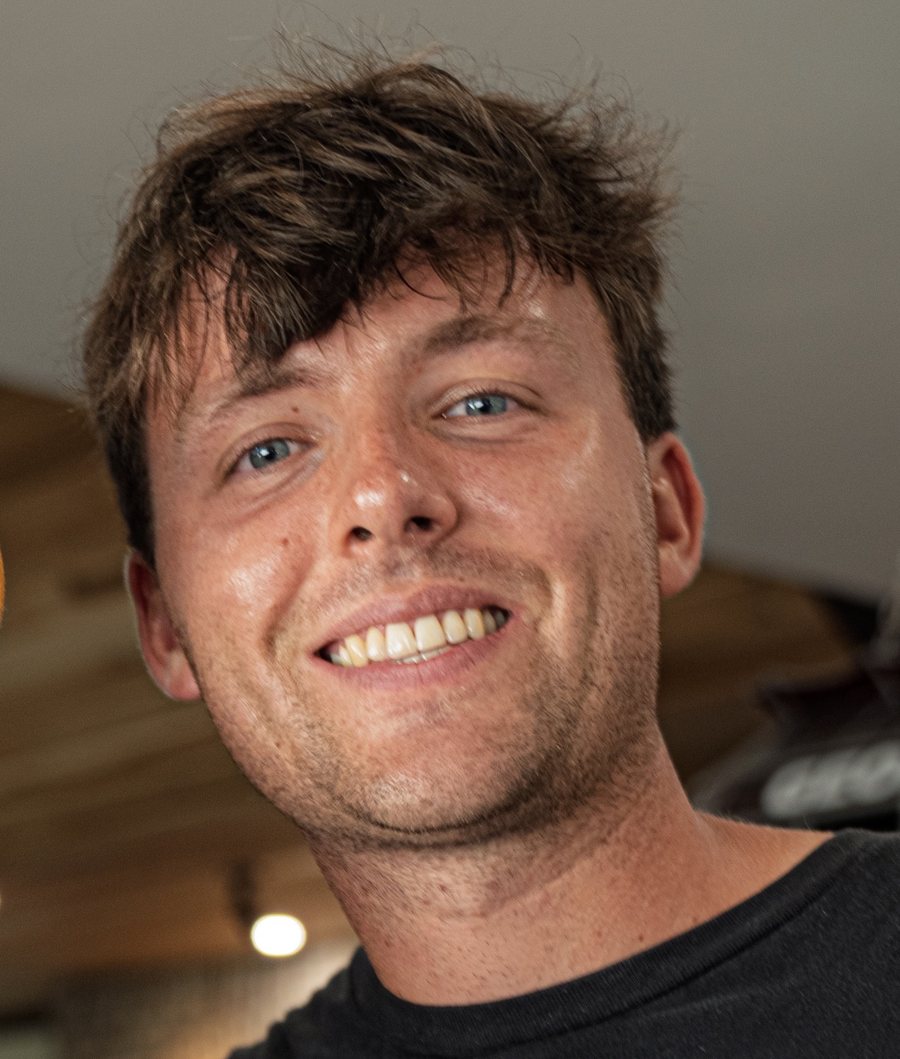 Ethan Thompson, host of Single Social SWFL, at night one